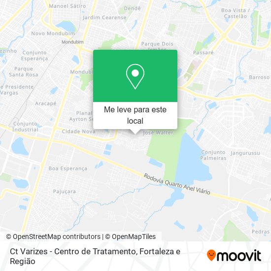 Ct Varizes - Centro de Tratamento mapa