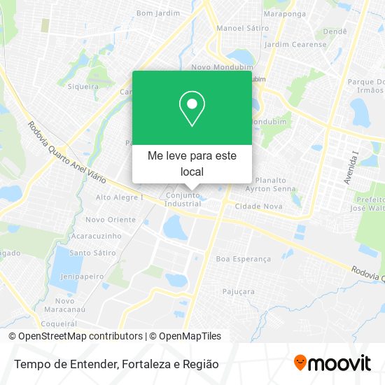 Tempo de Entender mapa