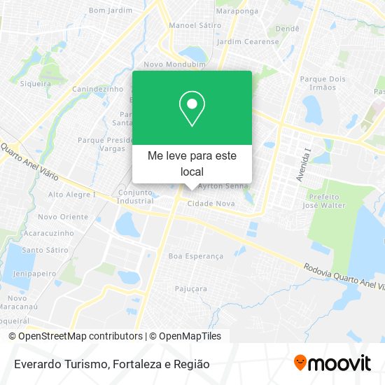 Everardo Turismo mapa