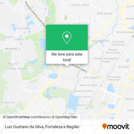 Luiz Gustavo da Silva mapa