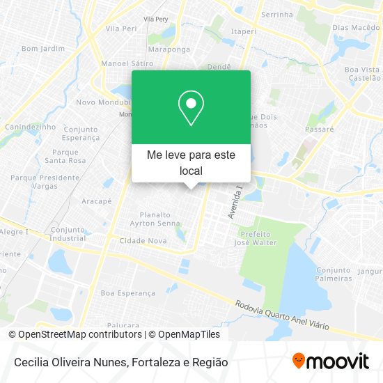 Cecilia Oliveira Nunes mapa