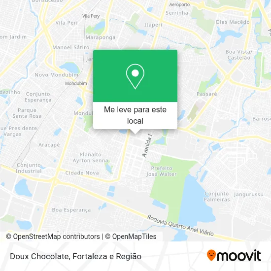 Doux Chocolate mapa