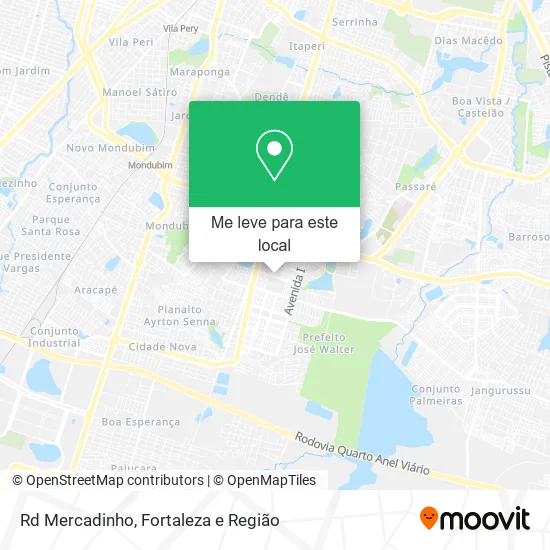 Rd Mercadinho mapa