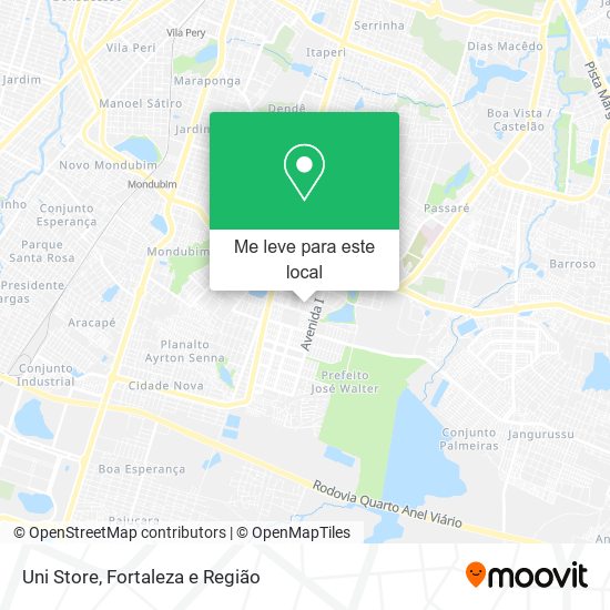 Uni Store mapa