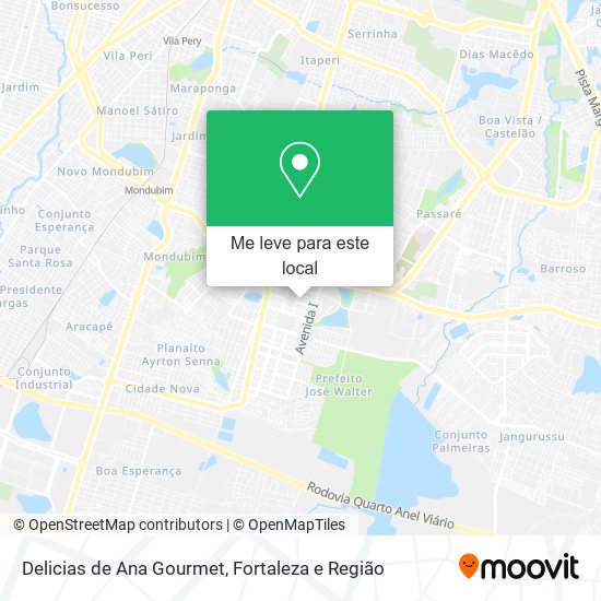 Delicias de Ana Gourmet mapa