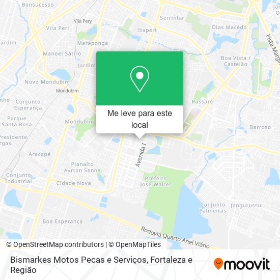 Bismarkes Motos Pecas e Serviços mapa