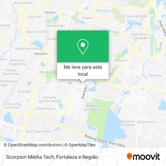 Scorpion Média Tech mapa