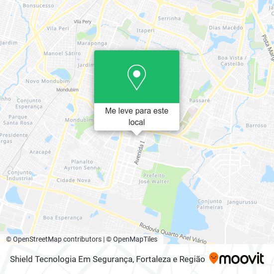 Shield Tecnologia Em Segurança mapa