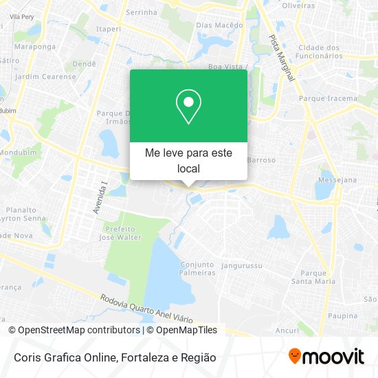 Coris Grafica Online mapa