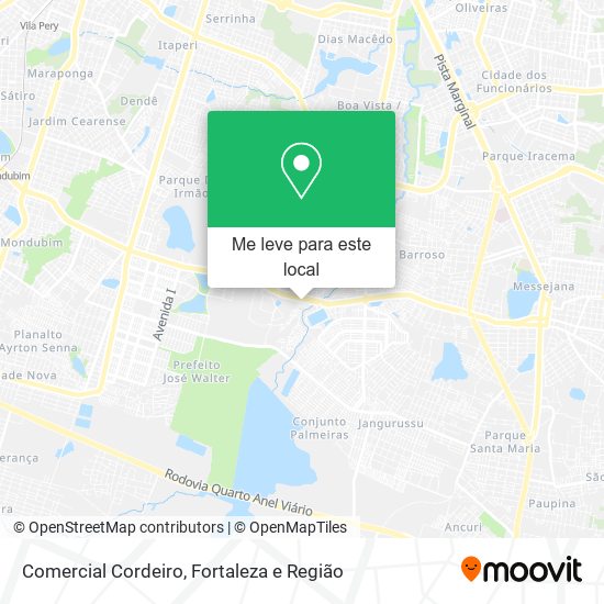 Comercial Cordeiro mapa