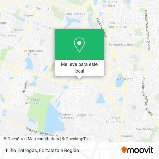 Filho Entregas mapa