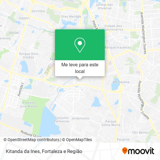 Kitanda da Ines mapa