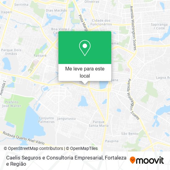 Caelis Seguros e Consultoria Empresarial mapa