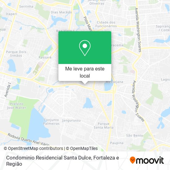 Condominio Residencial Santa Dulce mapa