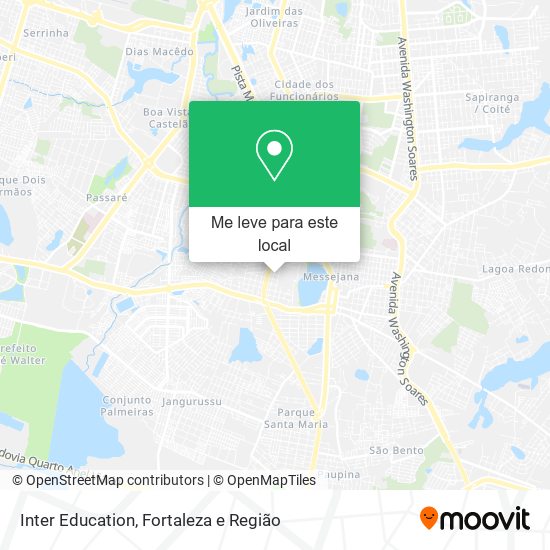 Inter Education mapa