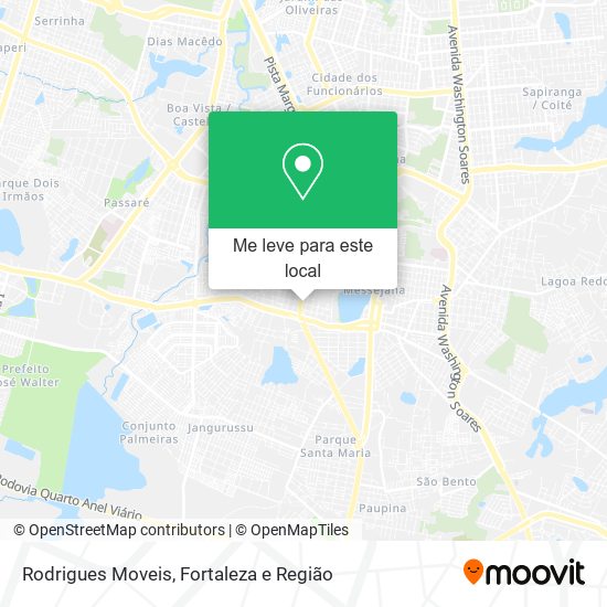 Rodrigues Moveis mapa