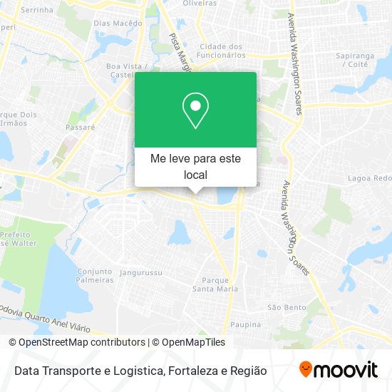 Data Transporte e Logistica mapa