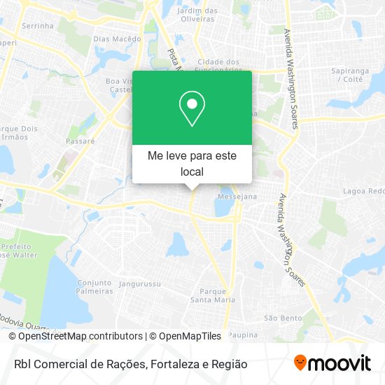 Rbl Comercial de Rações mapa