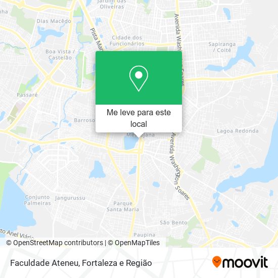 Faculdade Ateneu mapa