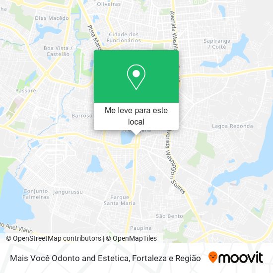 Mais Você Odonto and Estetica mapa