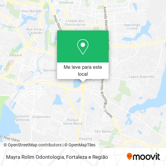 Mayra Rolim Odontologia mapa