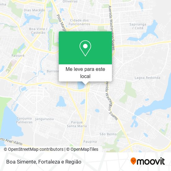 Boa Simente mapa