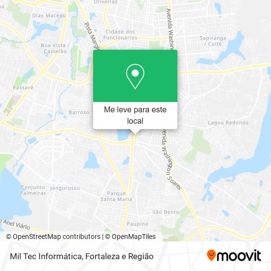 Mil Tec Informática mapa