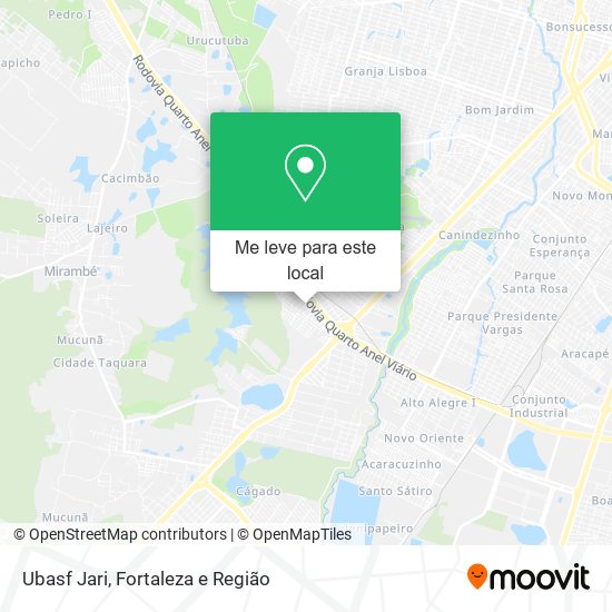 Ubasf Jari mapa
