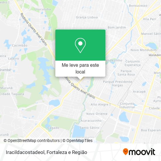 Iracildacostadeol mapa