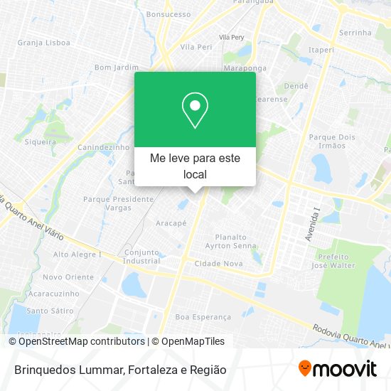 Brinquedos Lummar mapa
