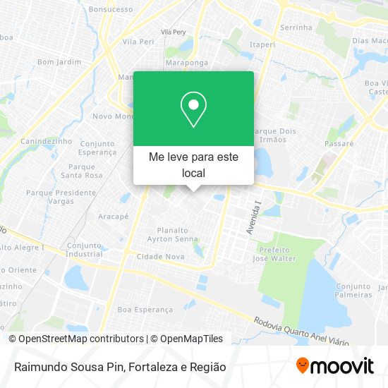 Raimundo Sousa Pin mapa