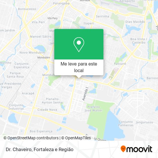 Dr. Chaveiro mapa