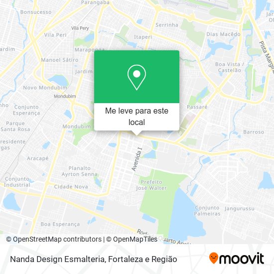 Nanda Design Esmalteria mapa