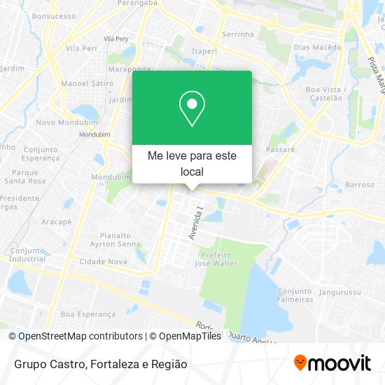 Grupo Castro mapa