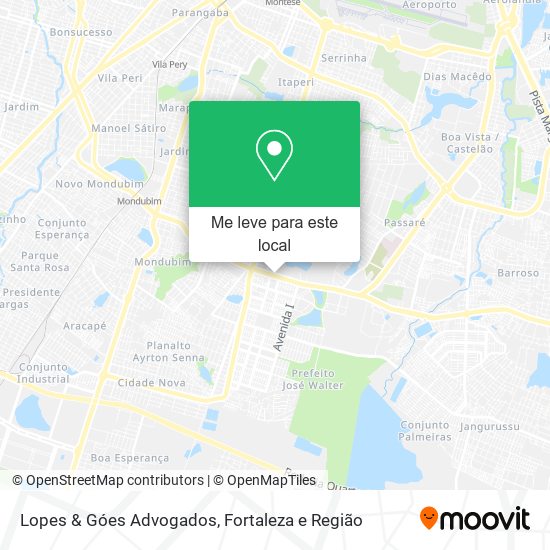Lopes & Góes Advogados mapa