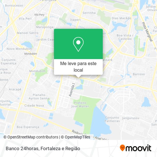 Banco 24horas mapa