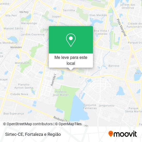 Sirtec-CE mapa