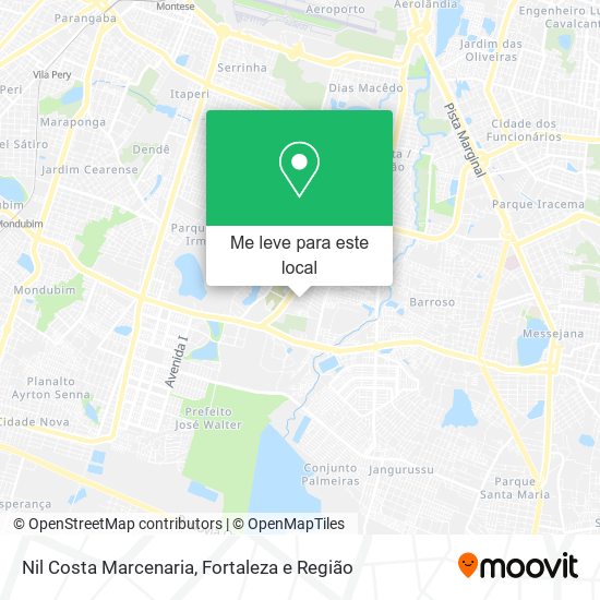 Nil Costa Marcenaria mapa