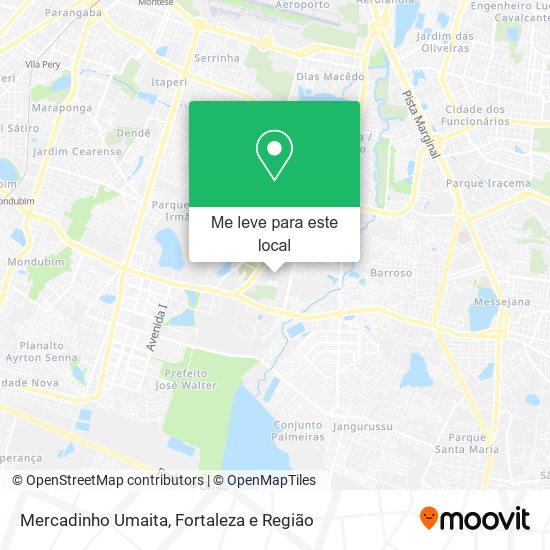 Mercadinho Umaita mapa