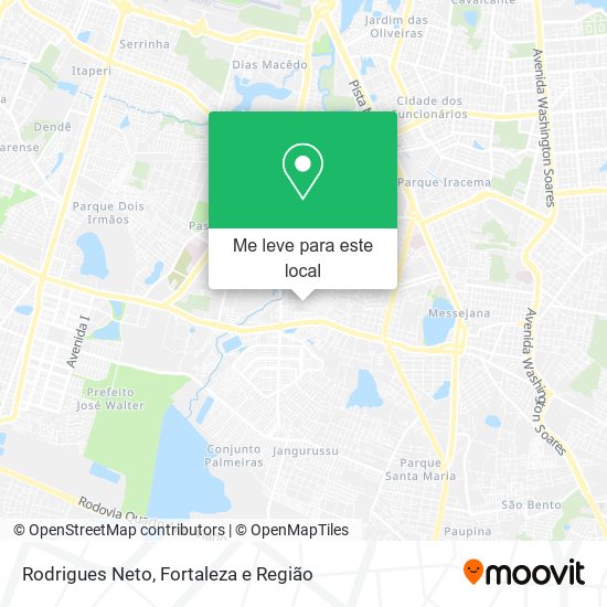 Rodrigues Neto mapa