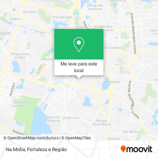 Na Mídia mapa