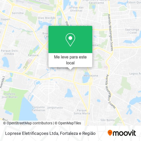 Loprese Eletrificaçoes Ltda mapa