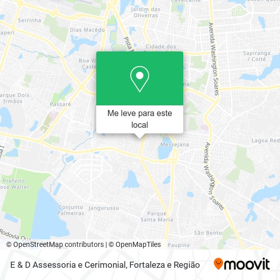 E & D Assessoria e Cerimonial mapa