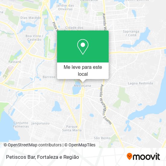 Petiscos Bar mapa