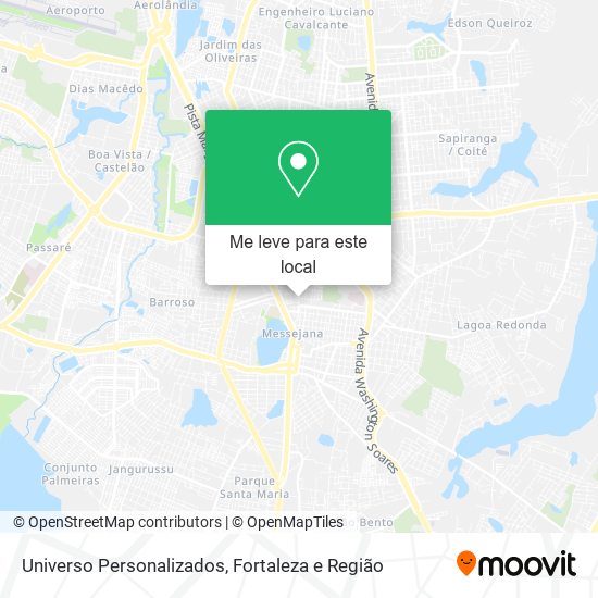 Universo Personalizados mapa