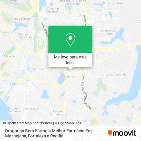 Drogarias Bem Farma a Melhor Farmácia Em Messejana mapa