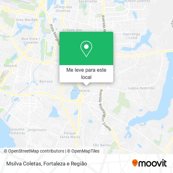 Msilva Coletas mapa