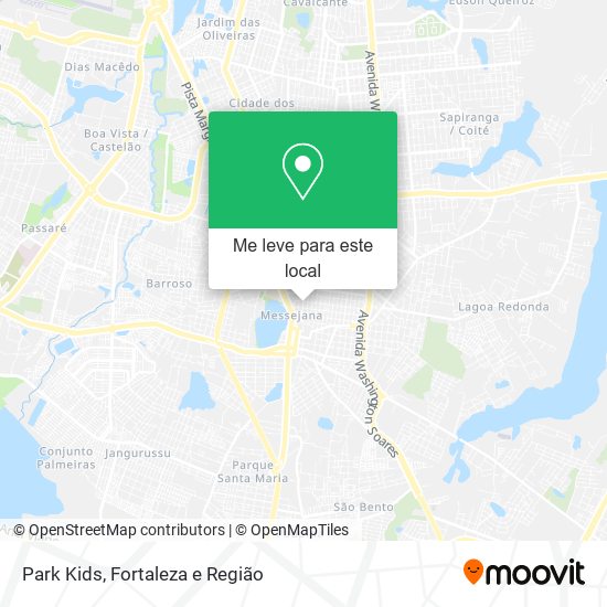 Park Kids mapa