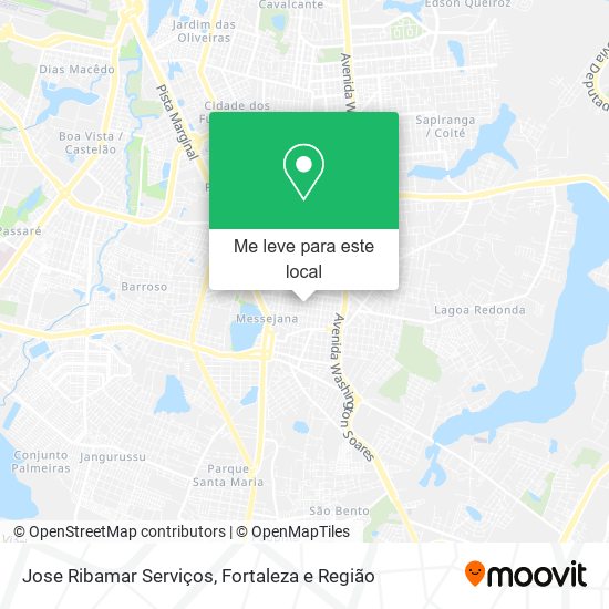 Jose Ribamar Serviços mapa
