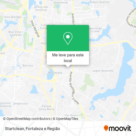 Startclean mapa